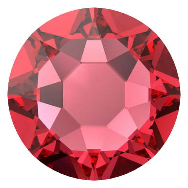 Serinity Flat Back Crystals Non Hotfix (2000, 2058 & 2088) Indian Pink - Bluestreak Crystals