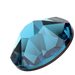 Serinity Flat Back Crystals Non Hotfix (2000, 2058 & 2088) Indicolite - Bluestreak Crystals