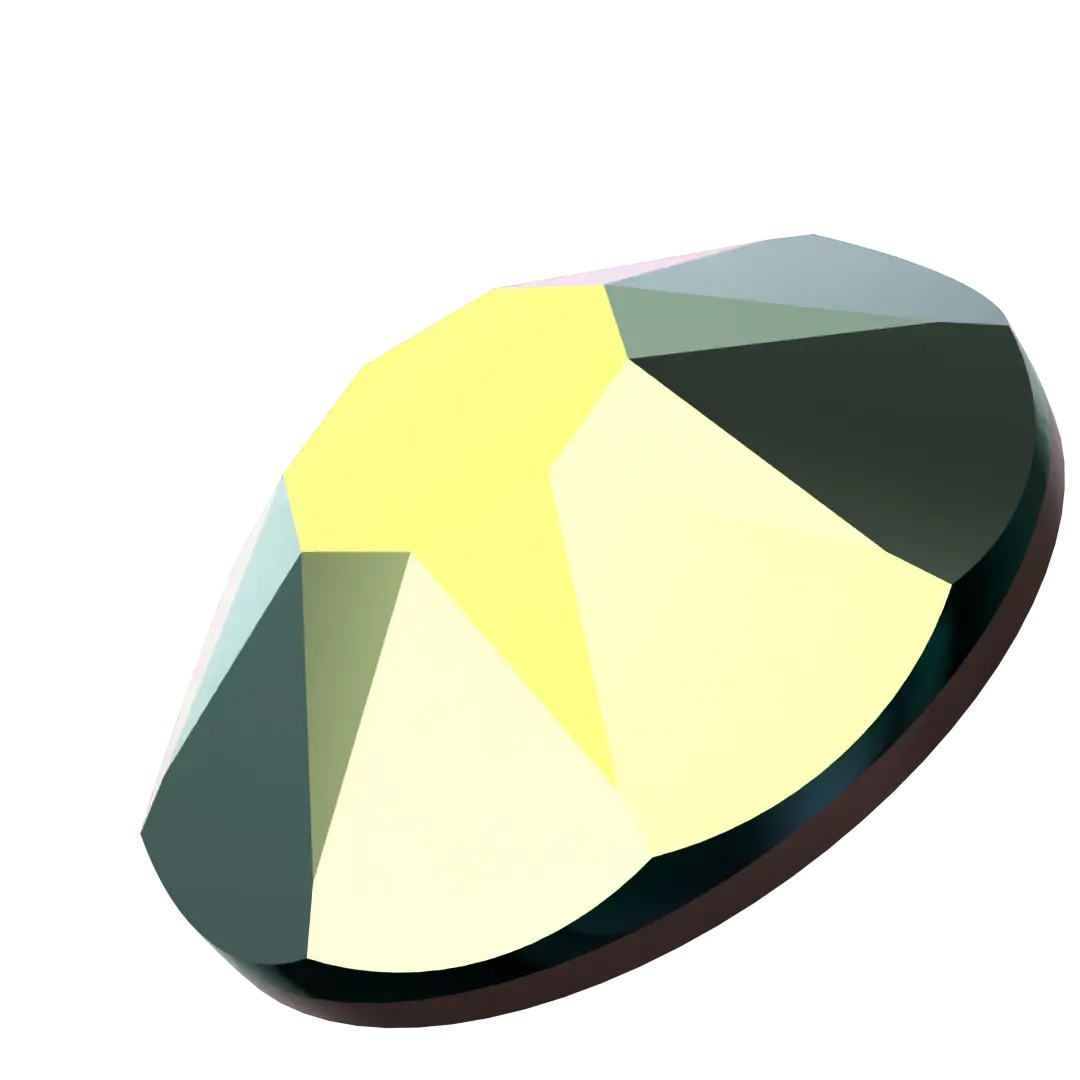 Serinity Flat Back Crystals Non Hotfix (2000, 2058 & 2088) Jet AB - Bluestreak Crystals