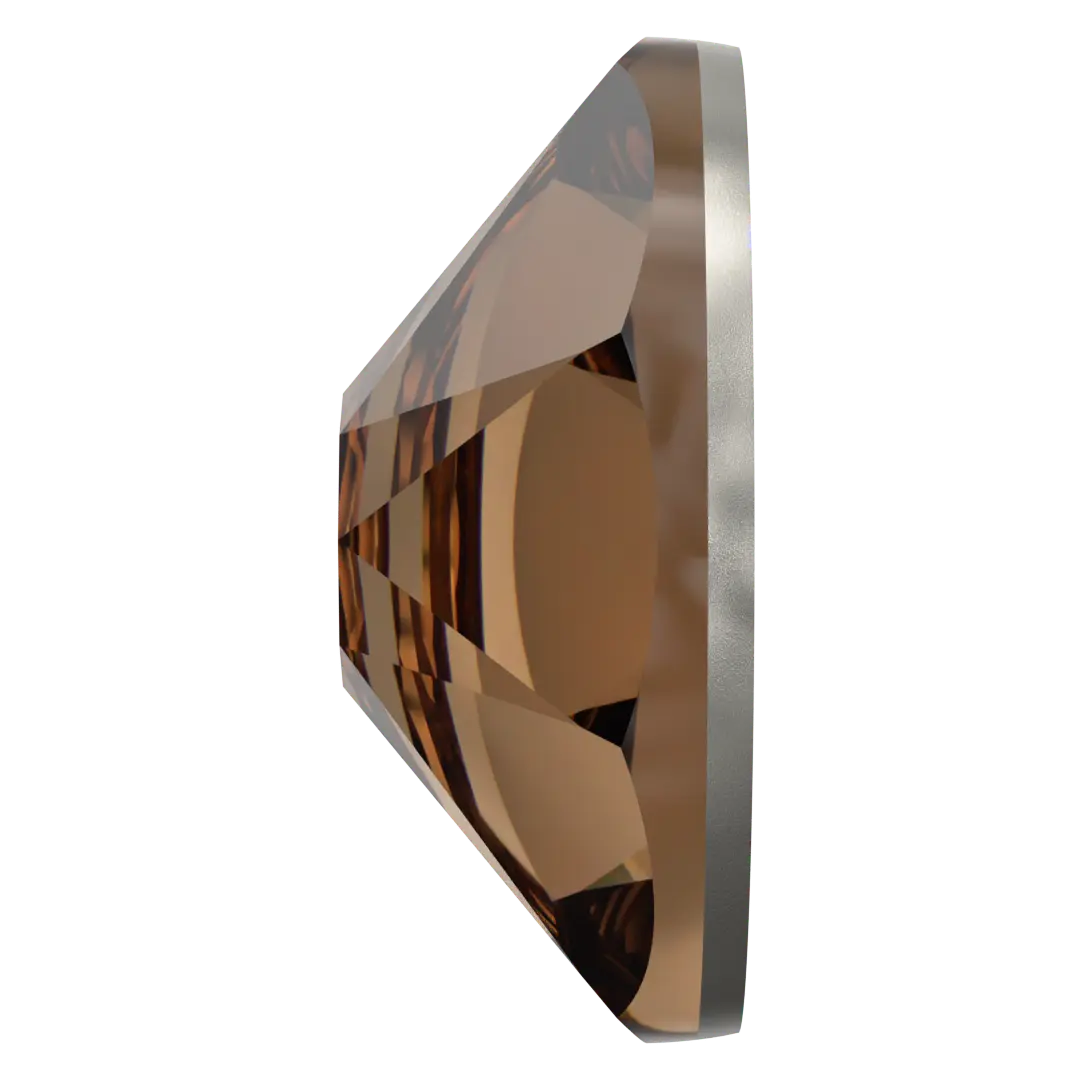 Serinity Flat Back Crystals Non Hotfix (2000, 2058 & 2088) Light Smoked Topaz - Bluestreak Crystals