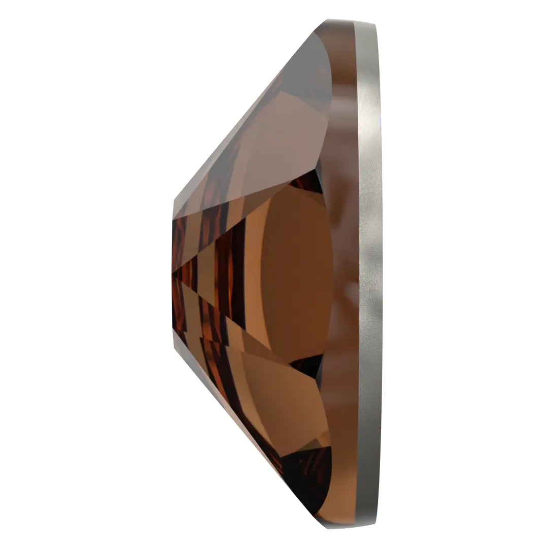 Serinity Flat Back Crystals Non Hotfix (2000, 2058 & 2088) Smoked Topaz - Bluestreak Crystals