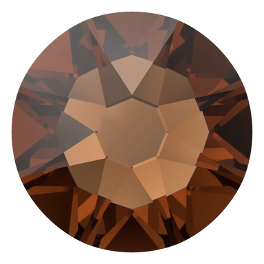 Serinity Flat Back Crystals Non Hotfix (2000, 2058 & 2088) Smoked Topaz - Bluestreak Crystals