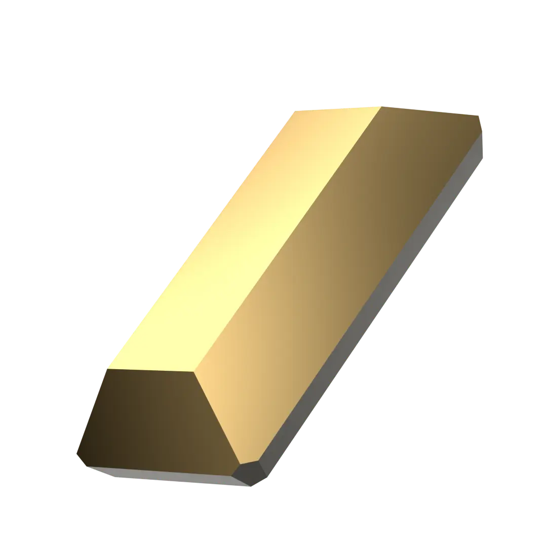 Serinity Flat Back Crystals Non Hotfix Baguette (2510) Crystal Aurum - Bluestreak Crystals