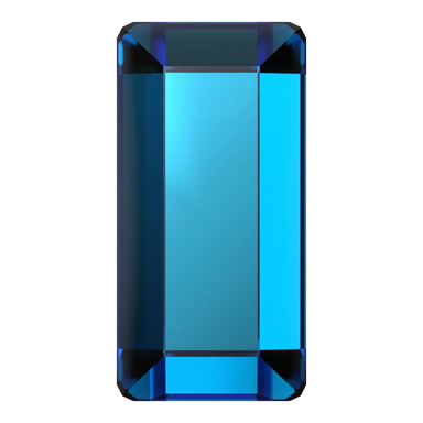 Serinity Flat Back Crystals Non Hotfix Baguette (2510) Crystal Bermuda Blue - Bluestreak Crystals