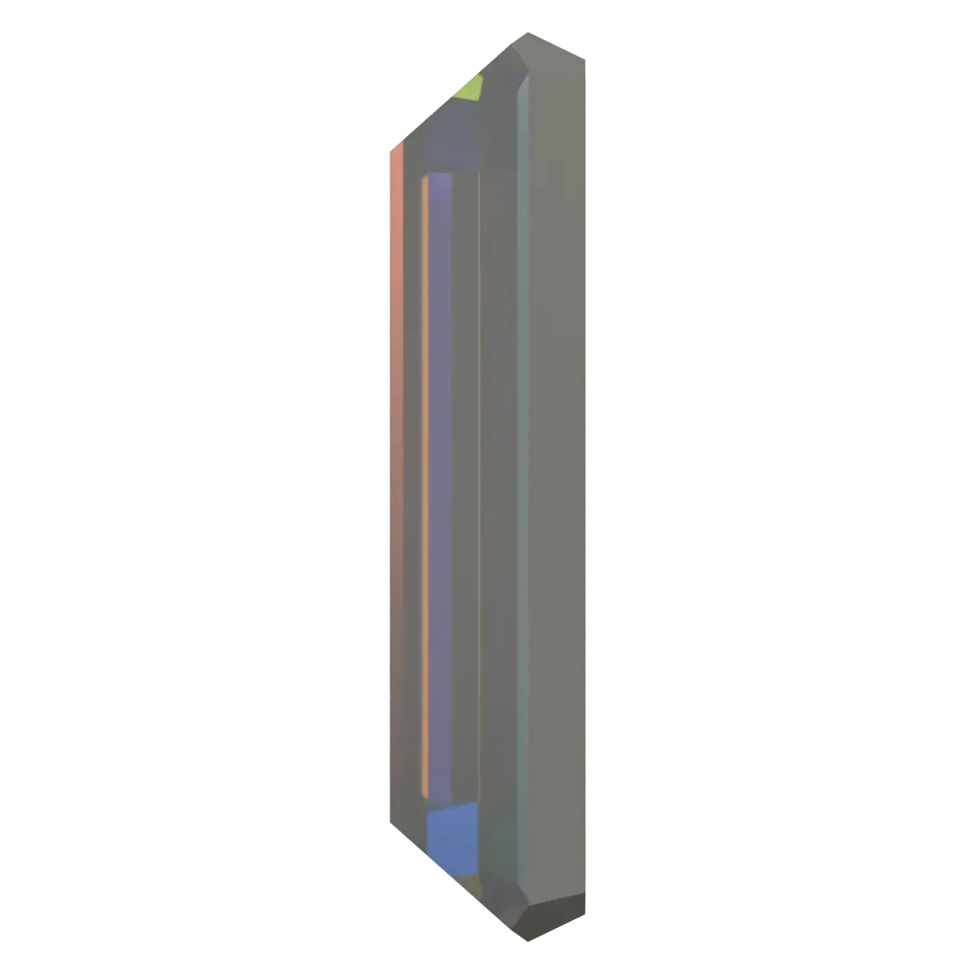 Serinity Flat Back Crystals Non Hotfix Baguette (2510) Crystal Vitrail Medium - Bluestreak Crystals