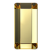 Serinity Flat Back Crystals Non Hotfix Baguette (2510) Dark Jonquil - Bluestreak Crystals
