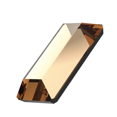 Serinity Flat Back Crystals Non Hotfix Baguette (2510) Light Colorado Topaz - Bluestreak Crystals