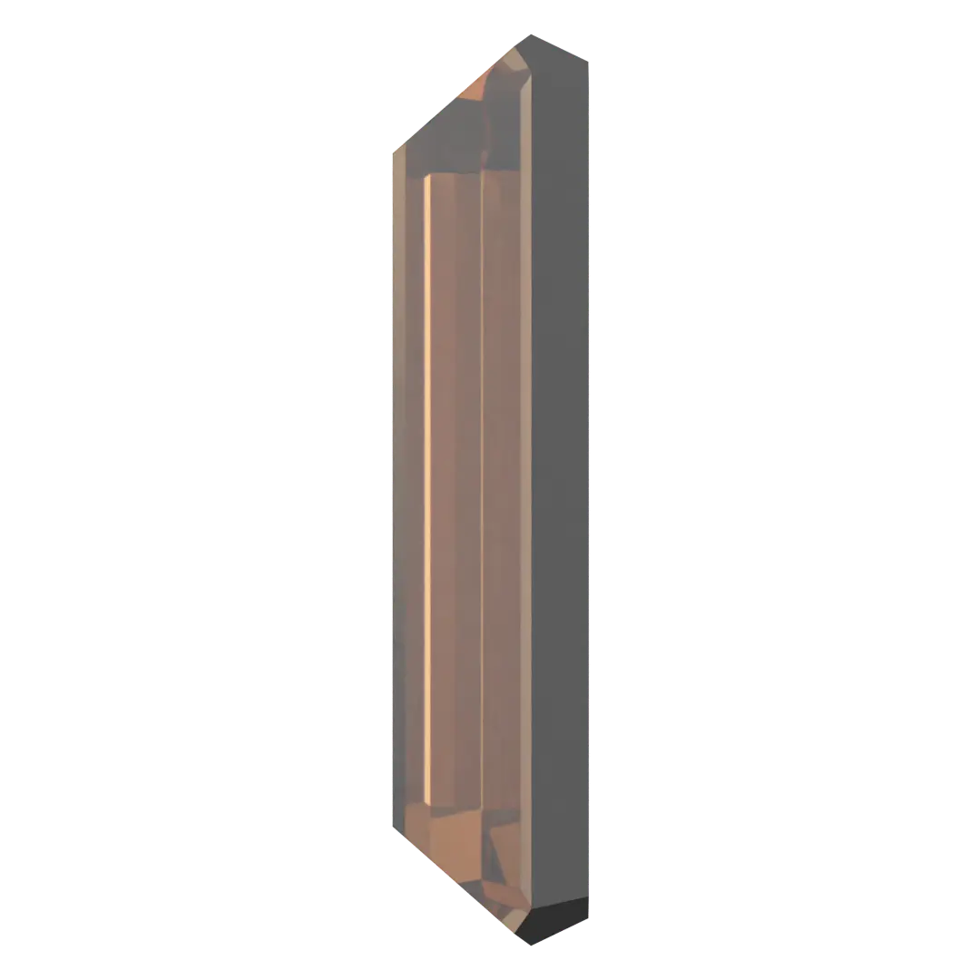 Serinity Flat Back Crystals Non Hotfix Baguette (2510) Light Colorado Topaz - Bluestreak Crystals