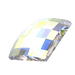 Serinity Flat Back Crystals Non Hotfix Chessboard Square (2493) Crystal AB - Bluestreak Crystals