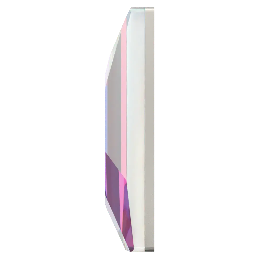 Serinity Flat Back Crystals Non Hotfix Cosmic Baguette (2555) Crystal AB - Bluestreak Crystals