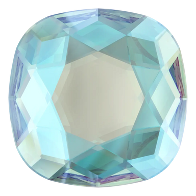 Serinity Flat Back Crystals Non Hotfix Cushion (2471) Aquamarine Shimmer - Bluestreak Crystals