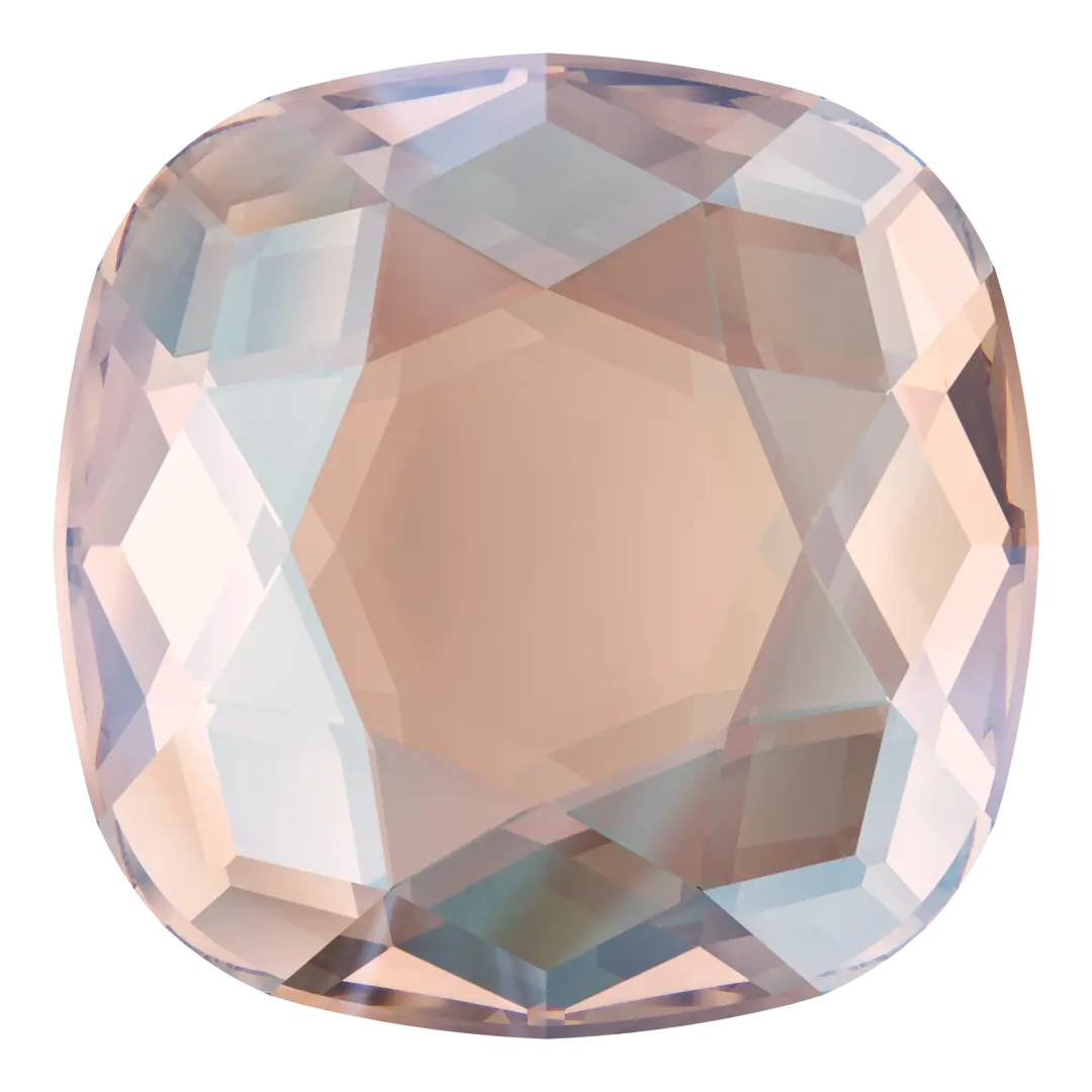 Serinity Flat Back Crystals Non Hotfix Cushion (2471) Vintage Rose Shimmer - Bluestreak Crystals