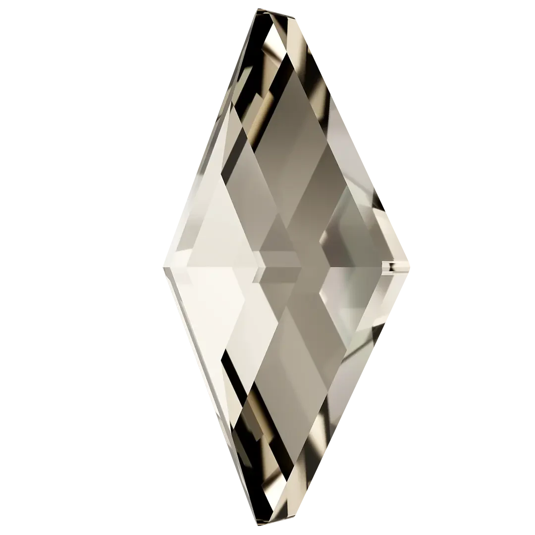 Serinity Flat Back Crystals Non Hotfix Diamond (2773) Crystal Silver Shade - Bluestreak Crystals