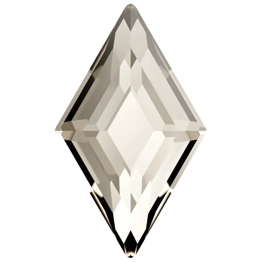 Serinity Flat Back Crystals Non Hotfix Diamond (2773) Crystal Silver Shade - Bluestreak Crystals