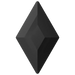 Serinity Flat Back Crystals Non Hotfix Diamond (2773) Jet UNFOILED - Bluestreak Crystals