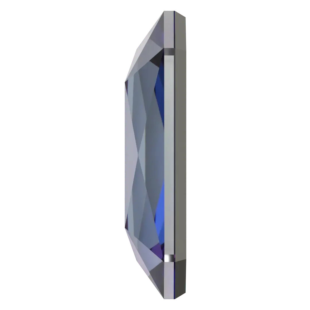 Serinity Flat Back Crystals Non Hotfix Emerald Cut (2602) Crystal Heliotrope - Bluestreak Crystals