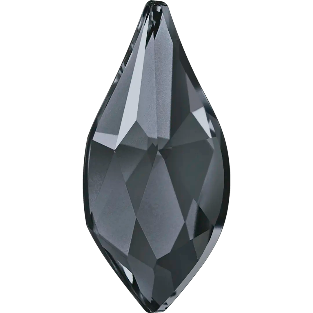 Serinity Flat Back Crystals Non Hotfix Flame (2205) Crystal Silver Night - Bluestreak Crystals