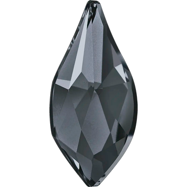 Serinity Flat Back Crystals Non Hotfix Flame (2205) Crystal Silver Night - Bluestreak Crystals