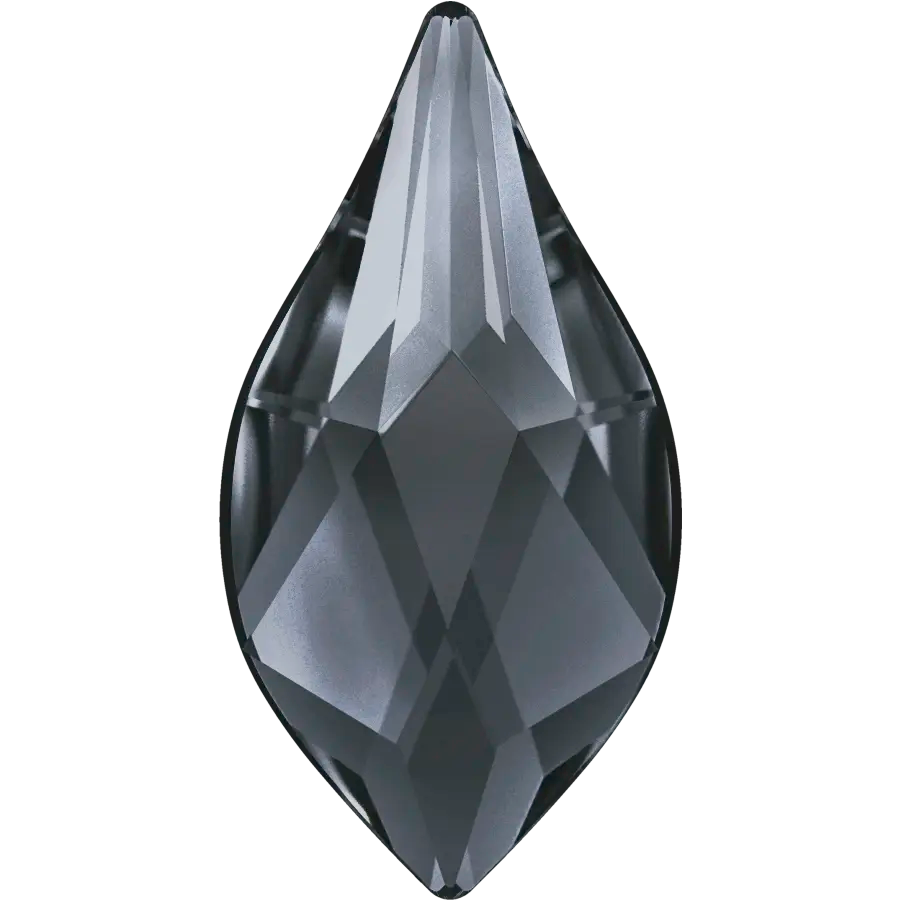 Serinity Flat Back Crystals Non Hotfix Flame (2205) Crystal Silver Night - Bluestreak Crystals