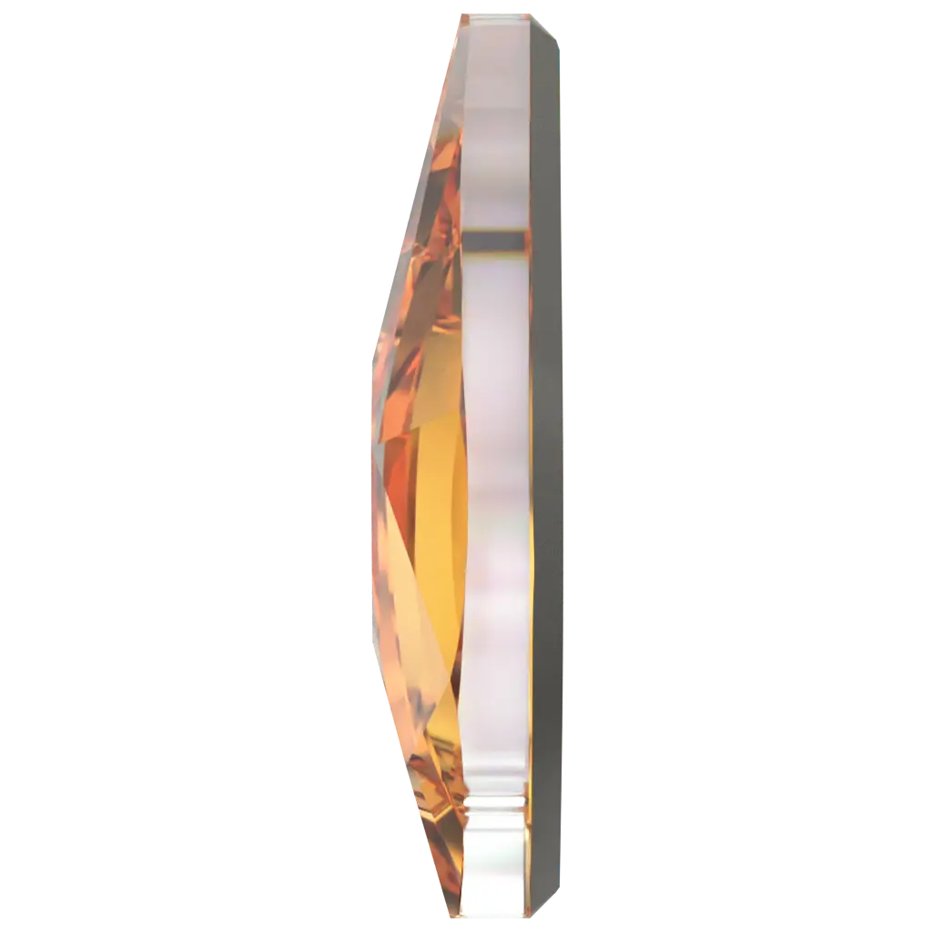 Serinity Flat Back Crystals Non Hotfix Flame (2205) Dark Orange - Bluestreak Crystals