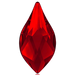 Serinity Flat Back Crystals Non Hotfix Flame (2205) Light Siam - Bluestreak Crystals