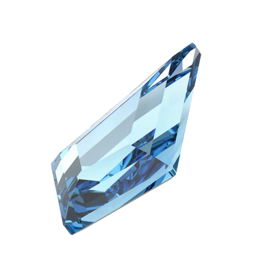 Serinity Flat Back Crystals Non Hotfix Kite (2771) Aquamarine - Bluestreak Crystals