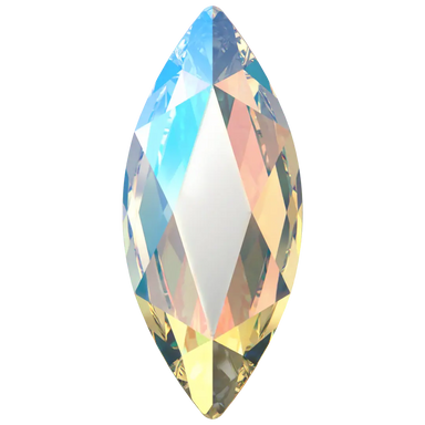 Serinity Flat Back Crystals Non Hotfix Marquise (2201) Crystal Shimmer - Bluestreak Crystals