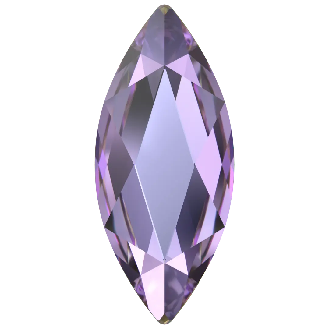 Serinity Flat Back Crystals Non Hotfix Marquise (2201) Crystal Vitrail Light - Bluestreak Crystals