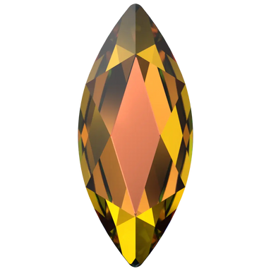 Serinity Flat Back Crystals Non Hotfix Marquise (2201) Crystal Vitrail Medium - Bluestreak Crystals