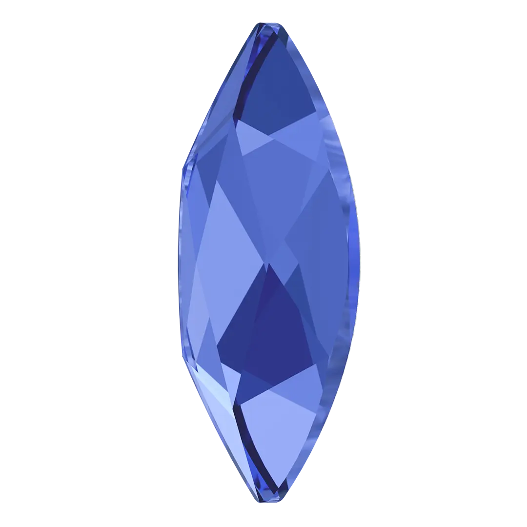 Serinity Flat Back Crystals Non Hotfix Marquise (2201) Sapphire - Bluestreak Crystals