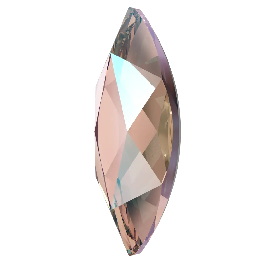 Serinity Flat Back Crystals Non Hotfix Marquise (2201) Vintage Rose Shimmer - Bluestreak Crystals