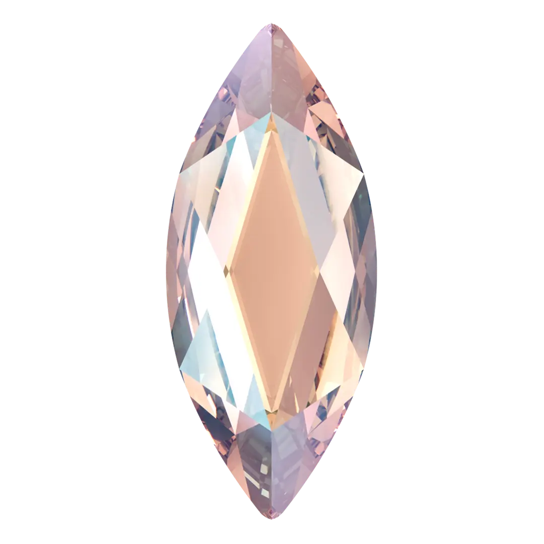 Serinity Flat Back Crystals Non Hotfix Marquise (2201) Vintage Rose Shimmer - Bluestreak Crystals