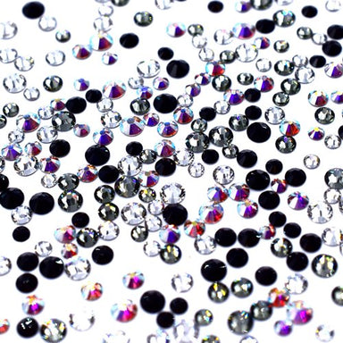 Serinity Flat Back Crystals Non Hotfix Mix Twilight - Bluestreak Crystals