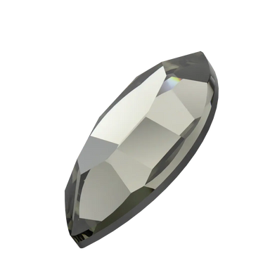 Serinity Flat Back Crystals Non Hotfix Navette (2200) Black Diamond - Bluestreak Crystals