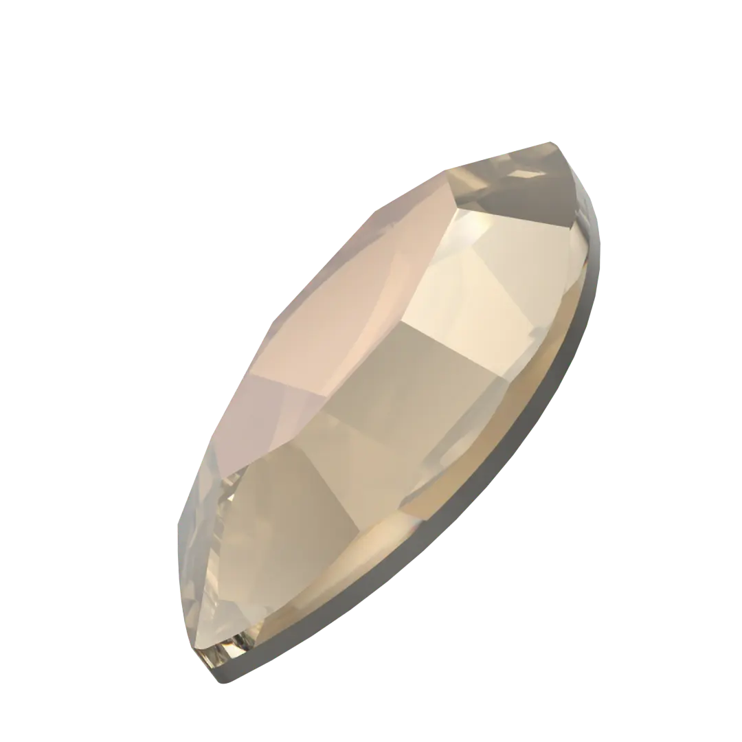 Serinity Flat Back Crystals Non Hotfix Navette (2200) Crystal Bronze - Bluestreak Crystals