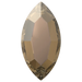 Serinity Flat Back Crystals Non Hotfix Navette (2200) Crystal Bronze - Bluestreak Crystals