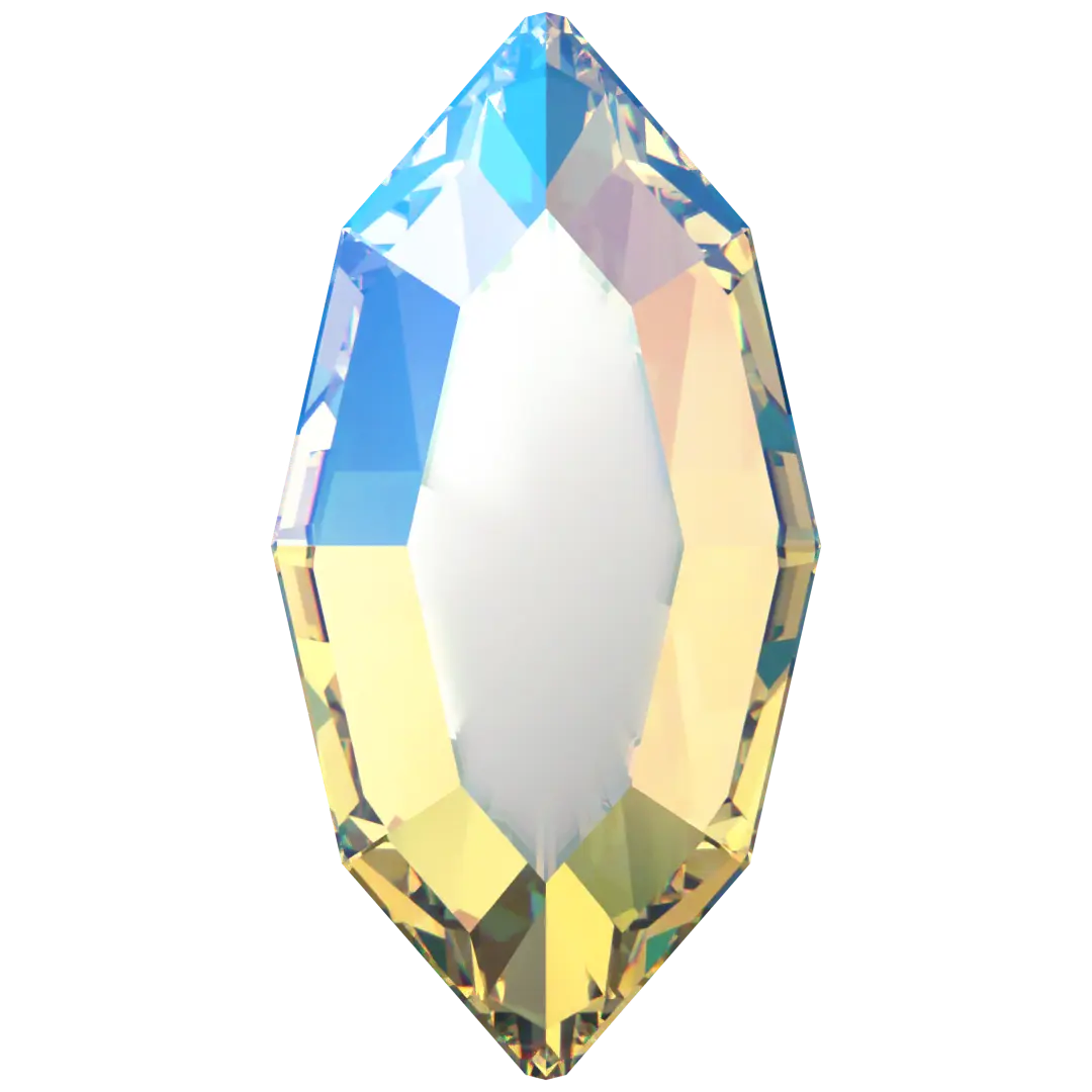 Serinity Flat Back Crystals Non Hotfix Navette (2200) Crystal Shimmer - Bluestreak Crystals