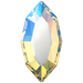 Serinity Flat Back Crystals Non Hotfix Navette (2200) Crystal Shimmer - Bluestreak Crystals