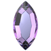 Serinity Flat Back Crystals Non Hotfix Navette (2200) Crystal Vitrail Light - Bluestreak Crystals