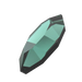 Serinity Flat Back Crystals Non Hotfix Navette (2200) Emerald - Bluestreak Crystals