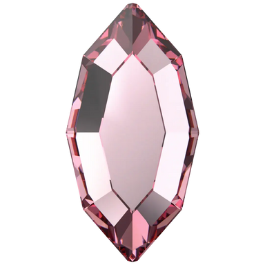 Serinity Flat Back Crystals Non Hotfix Navette (2200) Light Rose - Bluestreak Crystals