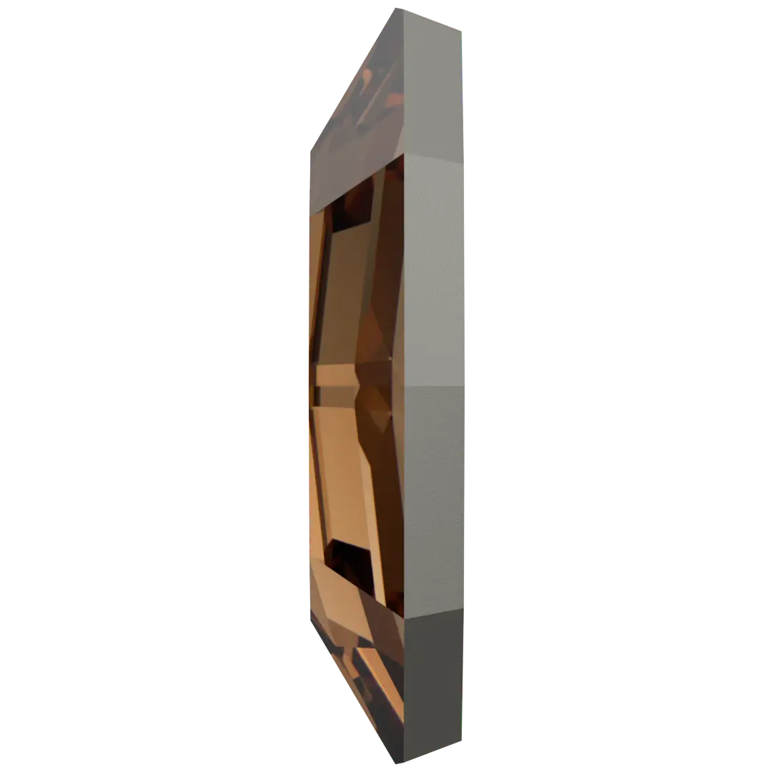 Serinity Flat Back Crystals Non Hotfix Navette (2200) Light Smoked Topaz - Bluestreak Crystals