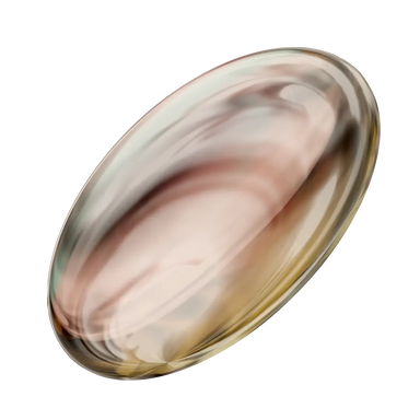 Serinity Flat Back Crystals Non Hotfix Oval Cabochon (2196/4) Crystal Golden Shadow - Bluestreak Crystals