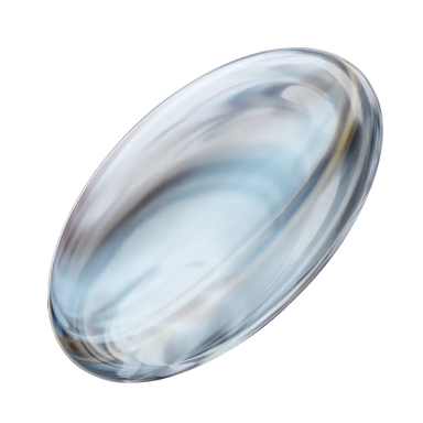 Serinity Flat Back Crystals Non Hotfix Oval Cabochon (2196/4) Crystal Ocean Delite UNFOILED - Bluestreak Crystals