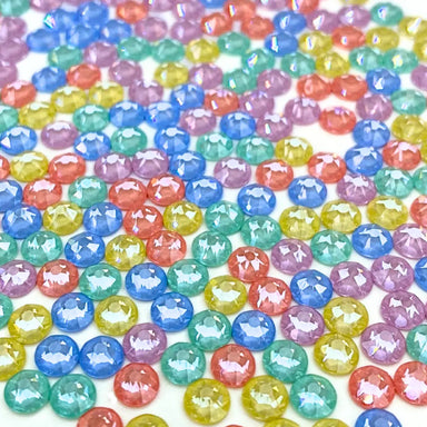 Serinity Flat Back Crystals Non Hotfix Pastel Ignites Collection - Bluestreak Crystals