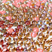 Serinity Flat Back Crystals Non Hotfix Peach Collection - Bluestreak Crystals