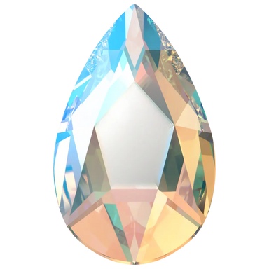 Serinity Flat Back Crystals Non Hotfix Pear (2303) Crystal Shimmer - Bluestreak Crystals