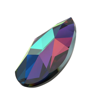 Serinity Flat Back Crystals Non Hotfix Pear (2303) Crystal Vitrail Medium - Bluestreak Crystals