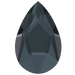 Serinity Flat Back Crystals Non Hotfix Pear (2303) Graphite - Bluestreak Crystals