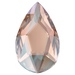 Serinity Flat Back Crystals Non Hotfix Pear (2303) Vintage Rose Shimmer - Bluestreak Crystals